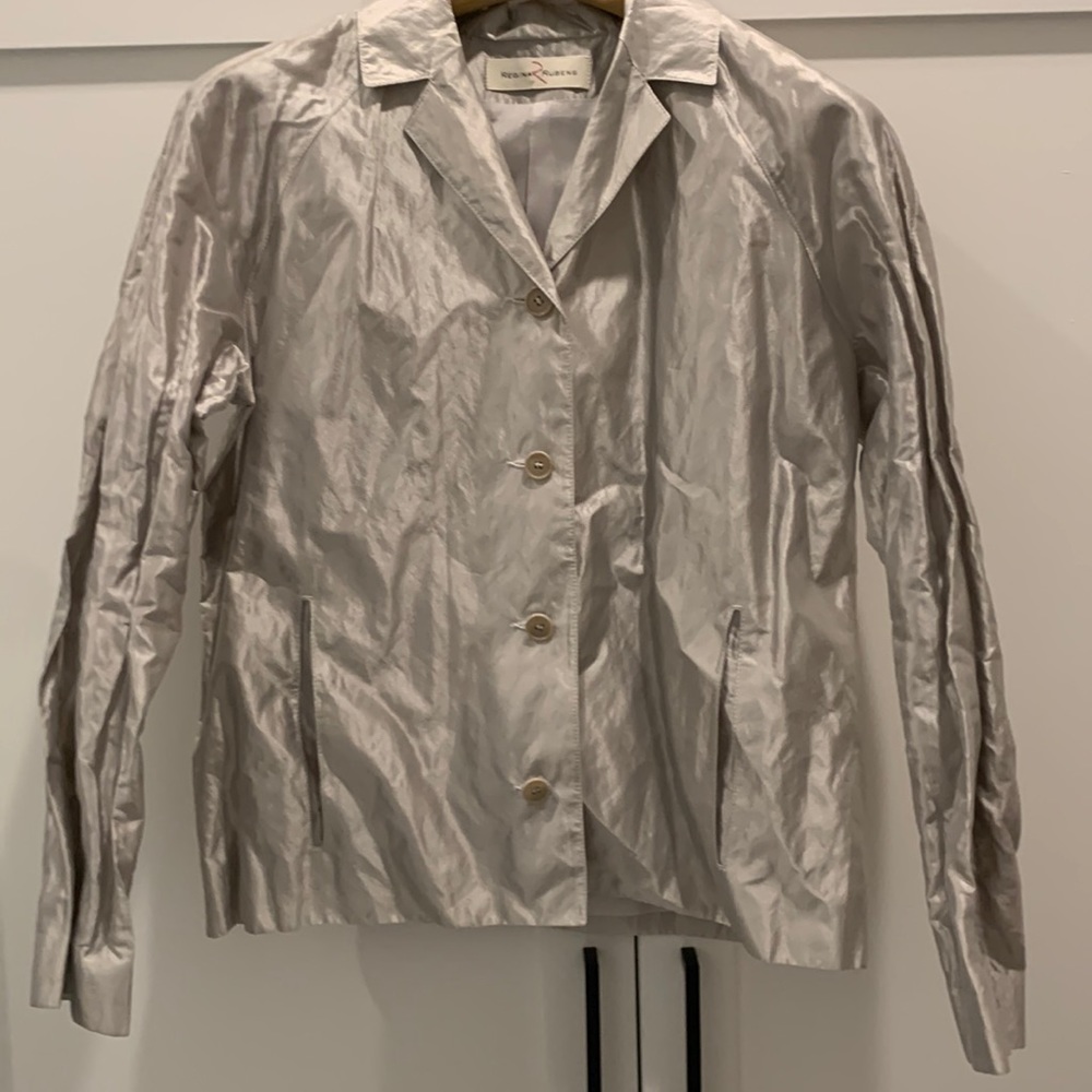 Regina Rubens silk silver jacket